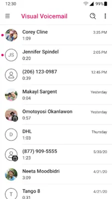 T-Mobile Visual Voicemail android App screenshot 4